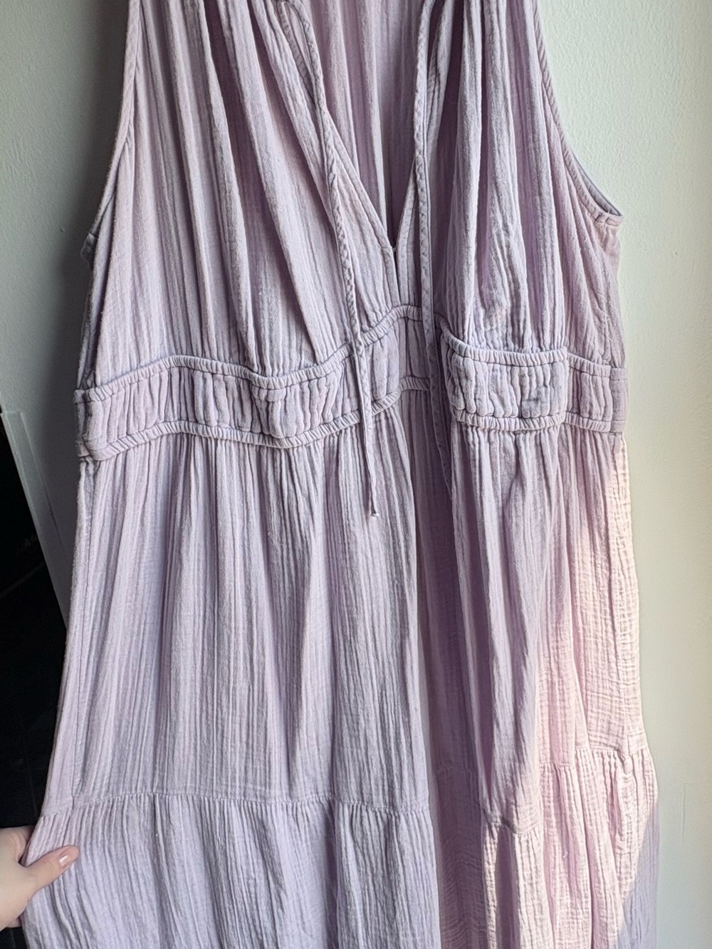 Old Navy Light Lavender Sleeveless Maxi Dress